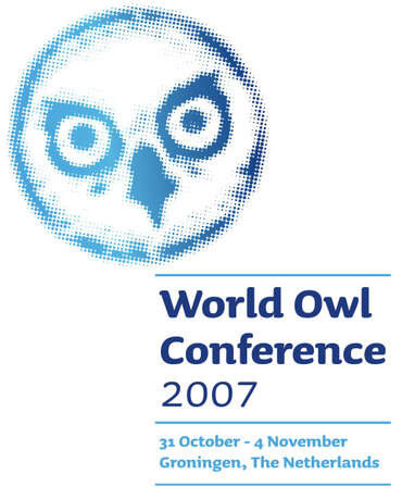 Groningen, Netherlands owl conference logo